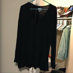 Old Navy Cross Tie Blouse - Size XL